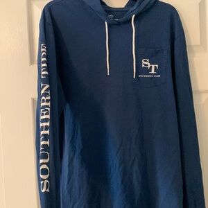 Southern tide medium hoodie navy